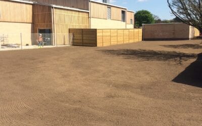 Ground preparation, profiling & cultivation